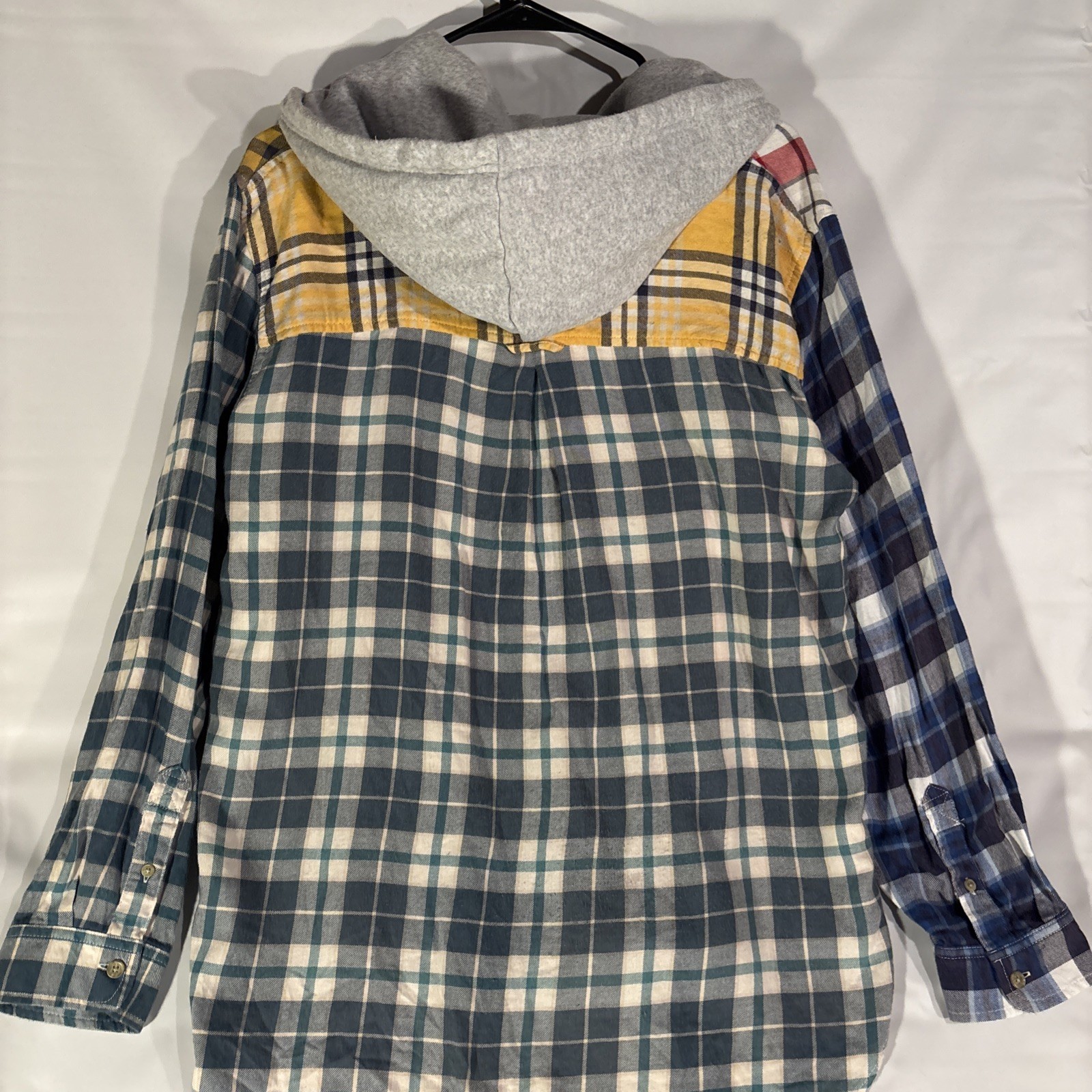 American Eagle Outfitters Patchwork Plaid Button-… - image 8