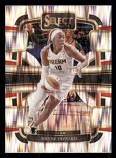 Rhyne Howard 2024 Panini Select WNBA #65 Prizms Silver Flash Atlanta Dream