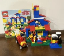 Vintage LEGO 4167 Mickey’s Mansion - Disney Mickey Set Complete 85% Ish Complete