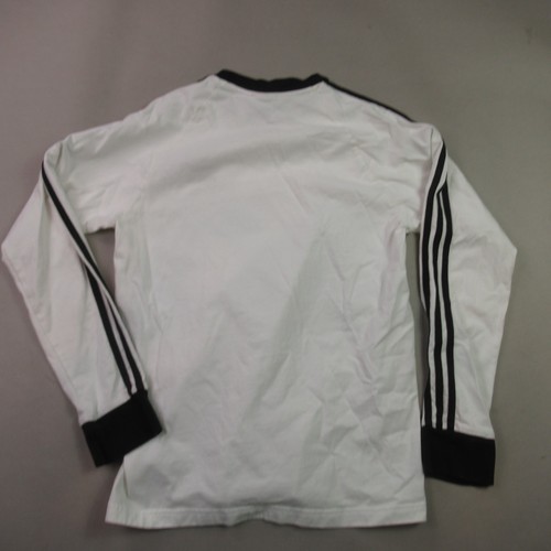 Adidas Shirt Boys Medium Long Sleeve Casual Crew Neck Lightweight Outdoors - Picture 5 of 10