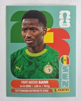 Panini Sticker FIFA World Cup 2026 Pape Matar Sarr Senegal