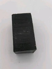 1.5x1.5x3 Gaboon Ebony Turning Blank Square Wood Block Black Gabon