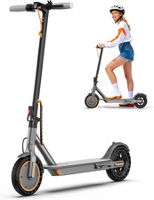 NAVIC Electric Scooter with Dual Suspension/Braking, 350W/500W Motor, 19/22 Mph,
