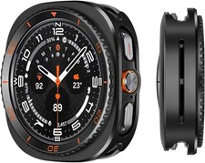 Rugged 3 in 1 Metal Case with Glass Film for Samsung Galaxy Watch Ultra 47mm