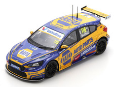 1:43 Spark UK026 Ash Sutton Ford Focus #116 BTCC Donington Race 1&2 2025