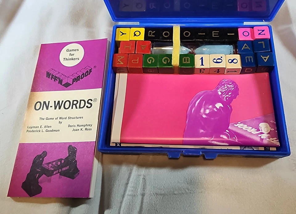 Vintage 1971 WFF'N Proof On Sets Game of Set Theory Complete Set - Image 2 of 4