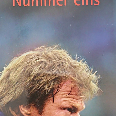 Oliver Kahn Nummer eins | Sachbuch über Sport & Fußball/ Autogramm 