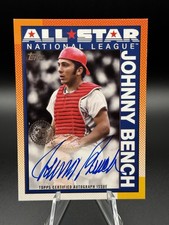 2025 Topps Series 2 All Star 90AS-JB Johnny Bench Auto Cincinnati