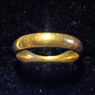 10K Yellow Gold Women's Wedding/Anniversary Band Ring Scrap/Wear 3.7g