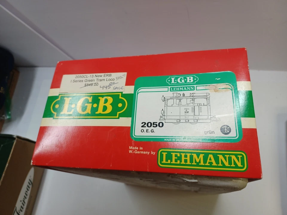 LGB 2050CL-13 ERB I Series Green Tram Steam Locomotive Tested Video Runs - Image 3 of 4