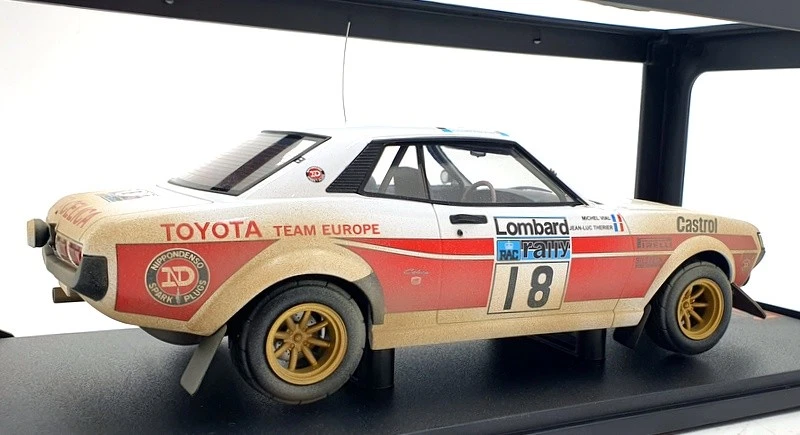 Ixo 1/18 Scale 18RMC189C.22 - Toyota Celica 2000 GT 9RA210 #18 RAC Rally 1977 - Image 2 of 4