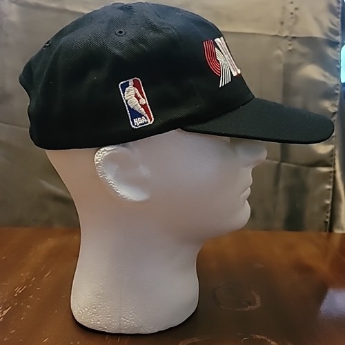 Portland Trail Blazers Vintage NBA Sports Specialties Snapback Hat Cap 90s Black - Picture 3 of 13