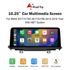 10.25”Car Multimedia TouchScreen CarPlay For BMW X5 F15 F85 X6 F16 F86 With NBT