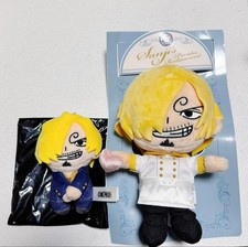 One Piece Sanji USJ Plush Collectible Set of 3 Used