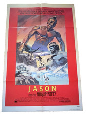 ORIG. MOVIE POSTER~ JASON & THE ARGONAUTS~1963/1978 RE~ ONE SHEET 27X40-3/4"