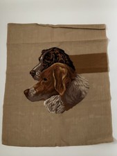 Needlepoint Canvas Dogs STARTED