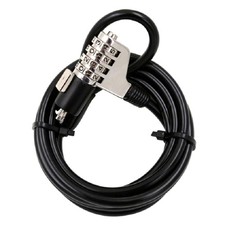 Laptop Lock Notebook Combination Lock Security Cable 4 Digit Password Protective