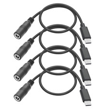 DC 5.5Mm X 2.1Mm to USB C Power Cable 1FT, 5V 3A Charging No Data Function