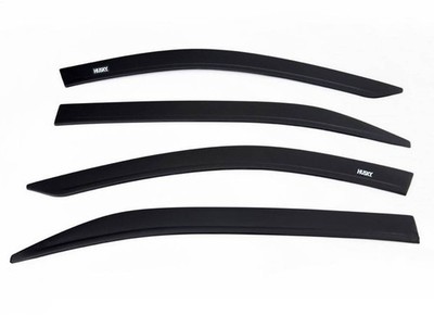 Husky Low Profile Ventvisor Smk w/Chrm Trim Fits 20-25 Encore GX 4Pc O/S Mnt