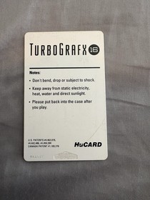 Victory Run Turbo Grafx 16 Video Game Game Only