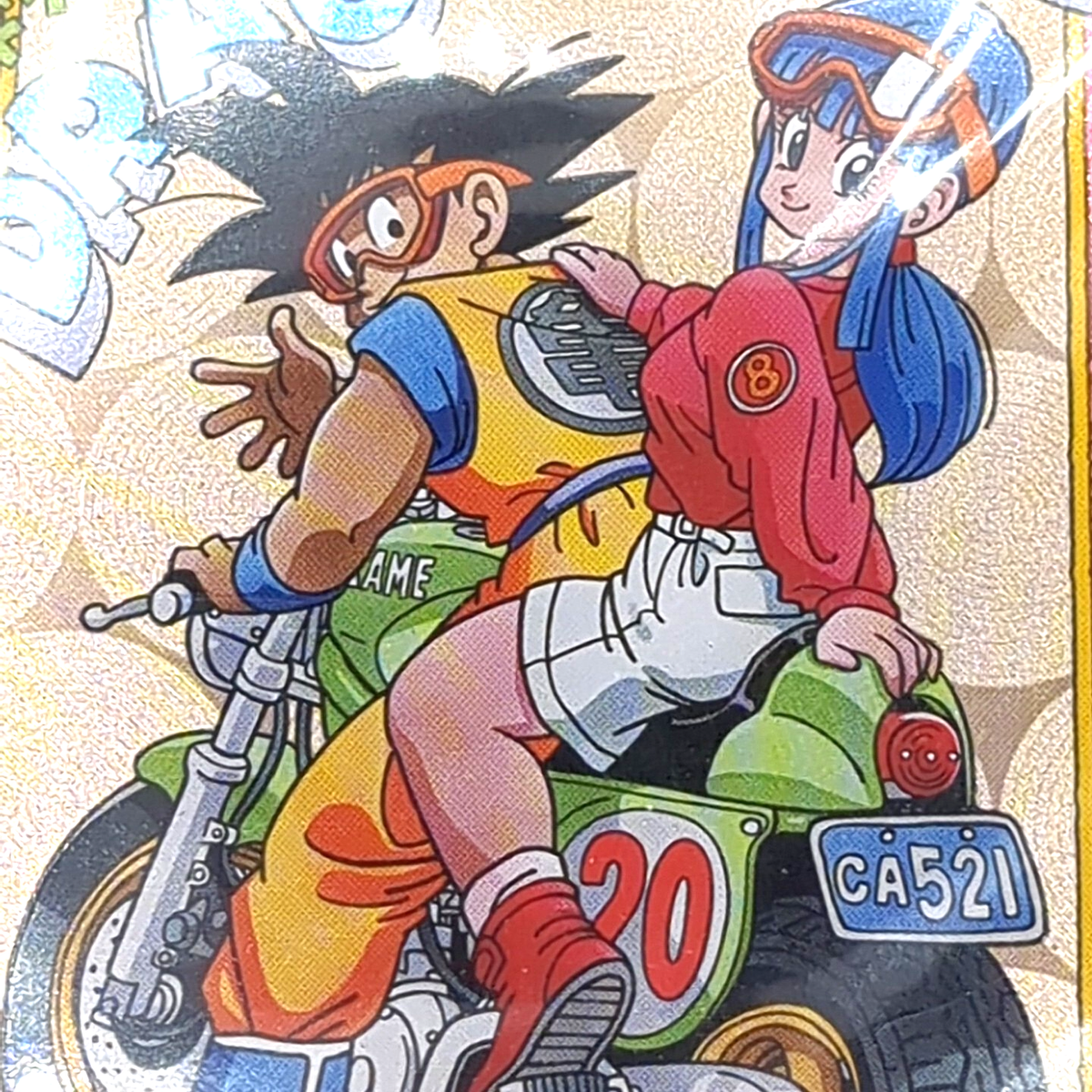 3-29 CR Son Goku Chi-Chi Dragon Ball Itajaga Trading Card Vol.3