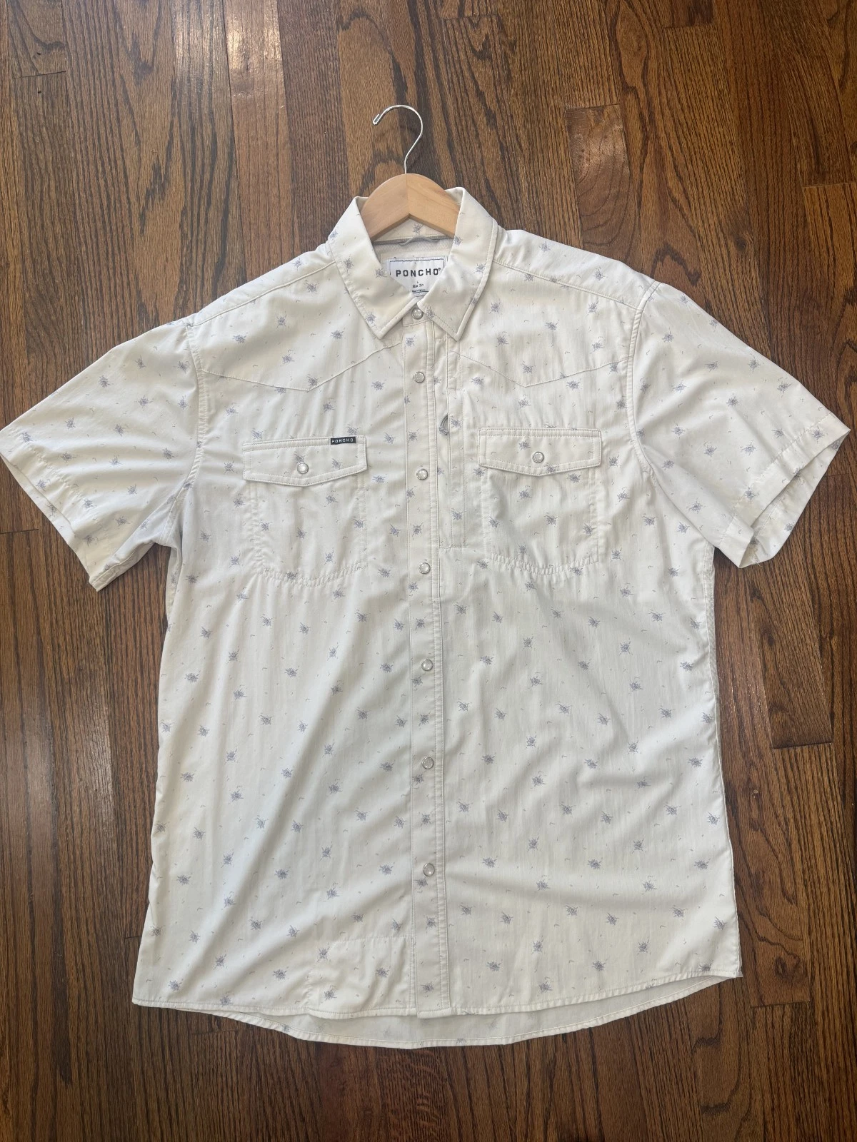 Poncho Outdoors shirt Large slim
