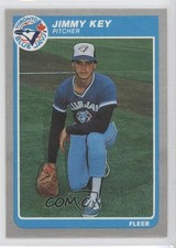 1985 Fleer Jimmy Key #110 0b6