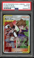 Red & Blue Holo 234/236 Ultra Rare Cosmic Eclipse PSA 10 on eBay