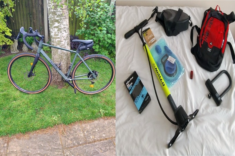 Triban GRVL  120 Gravel Bike (Medium) with full new accessory package