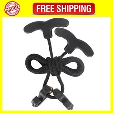 Archerest Crossbow Pull Cord, Crossbow Cocking Rope Device Double Handle