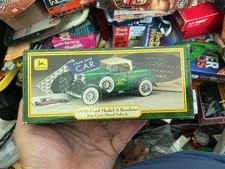 Vintage 1998 Ertl John Deere 1930 Ford Model A Roadster 125 Diecast Boxed Vintage 1998 Ertl John Deere 1930 Ford Model A Roadster 125 Diecast Boxed