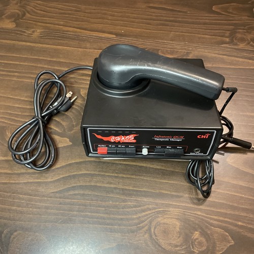 Infratonic QGM Therapeutic Massager Chaos Therapy CHI Unit With Wand - Tested