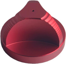 45 RPM Aluminum Record Adapter Insert Compatible with 7 Inch Vinyl Records Dome