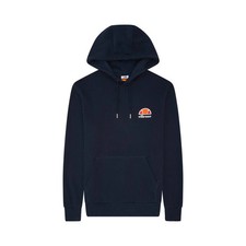 Ellesse Men's Hoodie Toce - Sweatshirt, Sweater, Hood, Long Sleeve, Logo Blue M