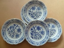 speiseteller flach zwiebelmuster porzellan triptis 6 stück