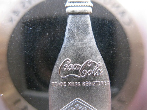 1-OZ..SILVER .999 RARE (CAMPBELLSVILLE KY.) COCA COLA 75TH ANNIVERSARY BAR+GOLD - Picture 4 of 10