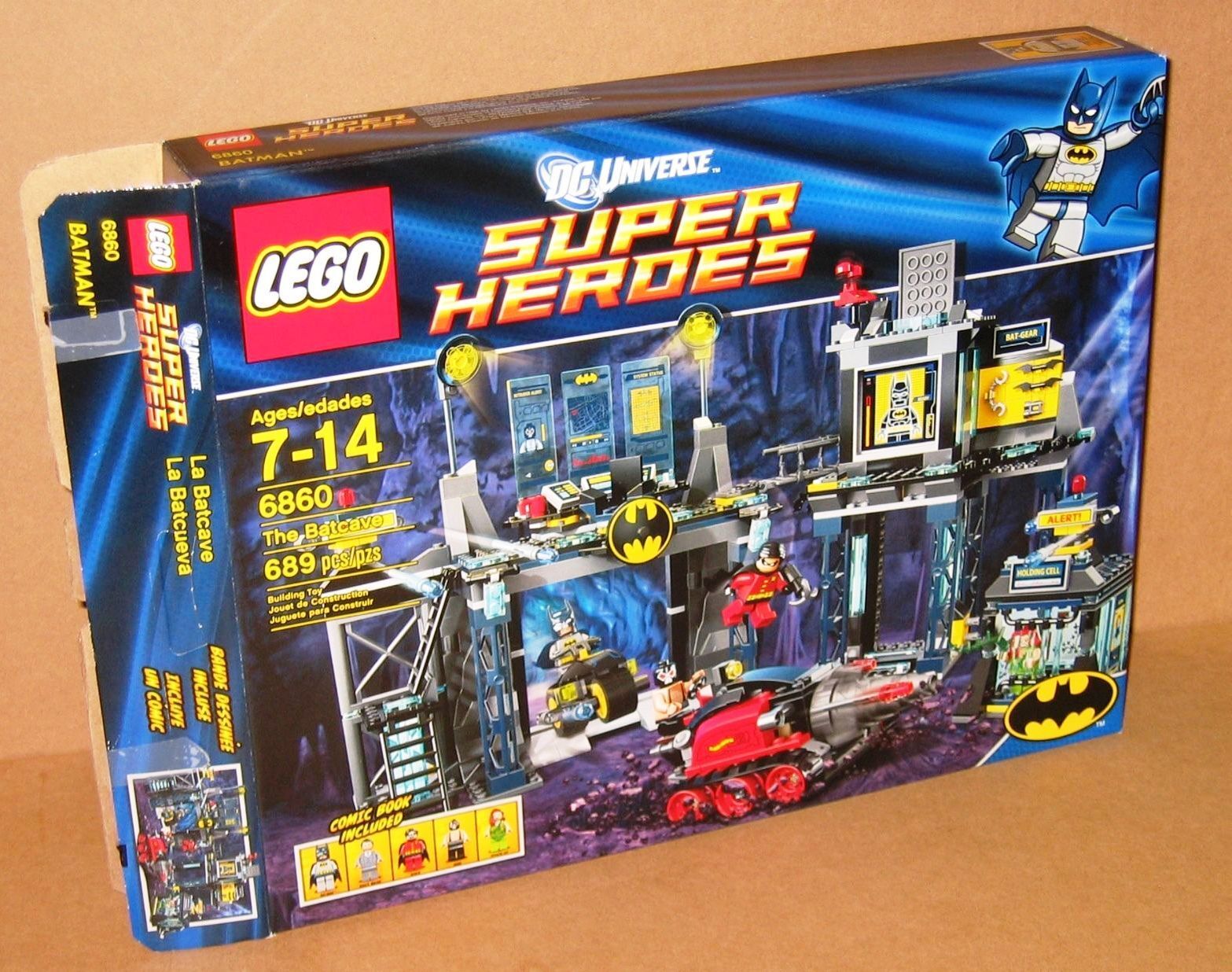 LEGO Set 6860-1 The Batcave (2012 Super Heroes DC > Batman)