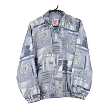 Keren Hart Jacket - Medium Blue Polyester