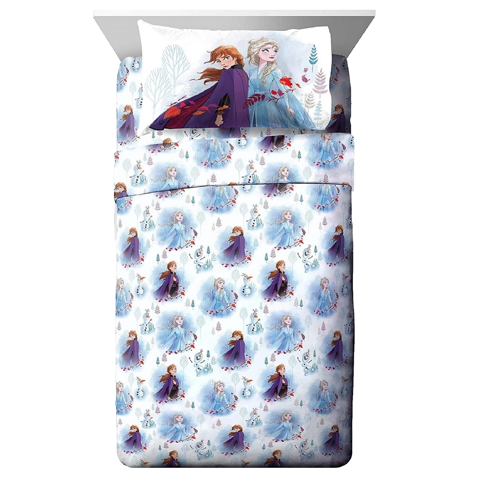 Hojas de cama blanca Disney