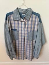 Vintage 80's Gitano Flannel  button down
