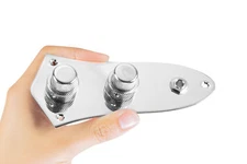 920 D Custom JB-CON Upgraded Jazz Bass Control Plate Concentric Knobs