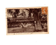 Postcard Calvados: Deauville Plage Fleurie racetrack Clairefontaine