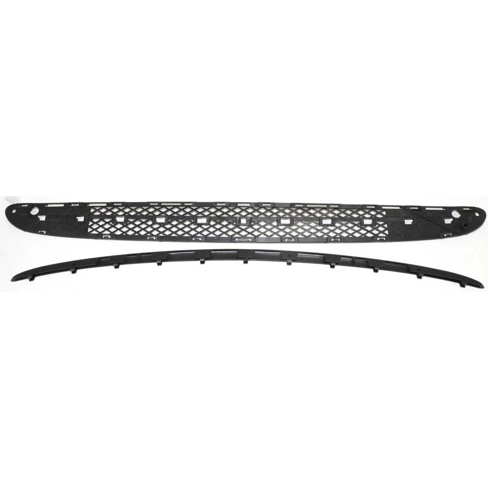 Bumper Grille with Avantgarde Package For 2001-2005 Mercedes Benz C240 C230 Foto 3 de 4