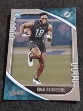 2020 Panini Absolute Noah Igbinoghene RC Miami Dolphins #184 Football Card