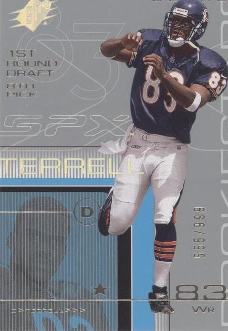 2001 SPx David Terrell #94 - 1 of 2