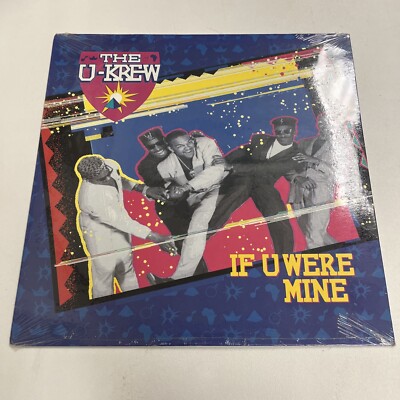 THE U-KREW- IF U WERE MINE -12'' 1989 Enigma Records SEALED New