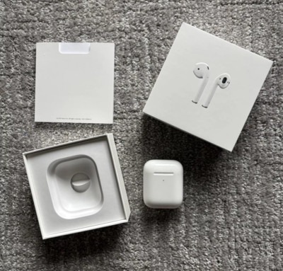 Αpplе 2nd Generation Bluetooth Headsets Earbuds Earphone White Charging-USA Ship