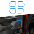 Light Blue Door Speaker Midrange Cover Trim Accessories For Ford F150 2021-2023