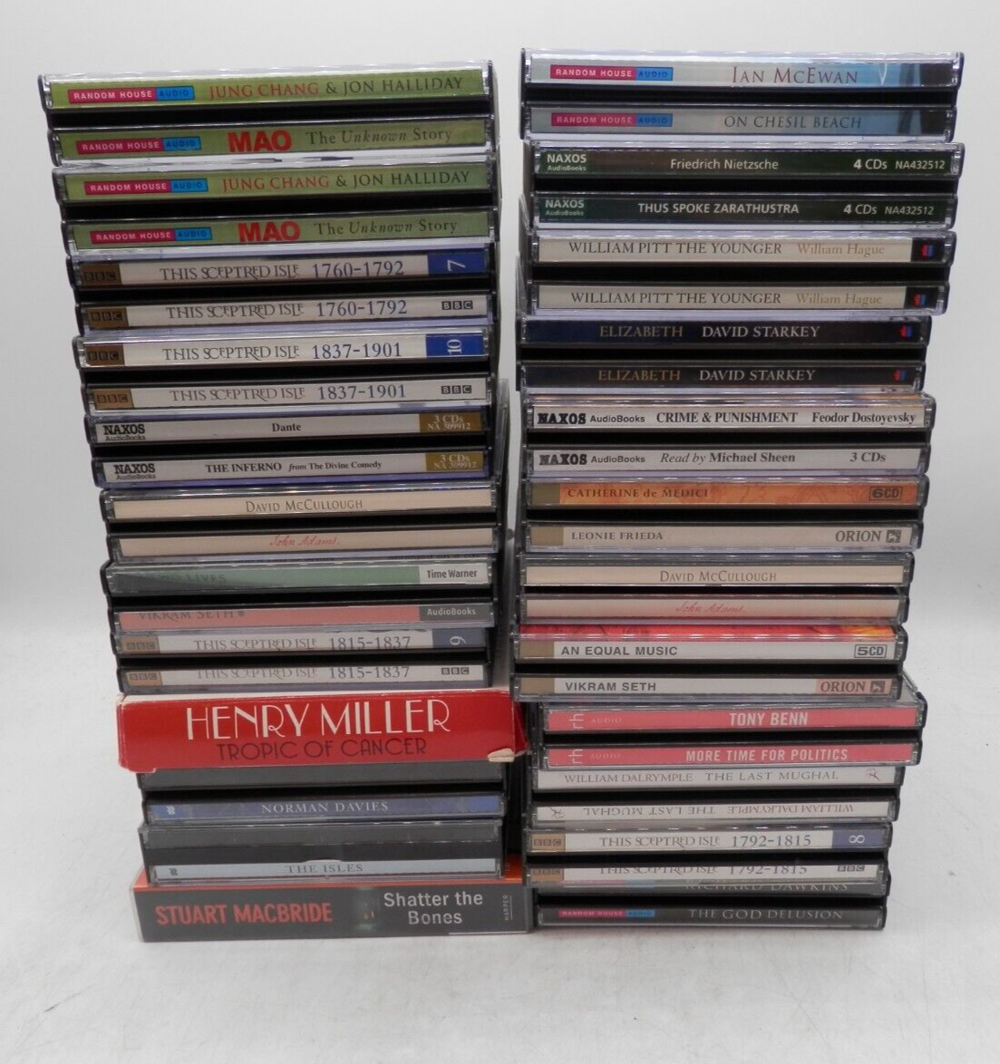 JOB LOT OF AUDIO BOOKS various audio books on CDs included eBay
