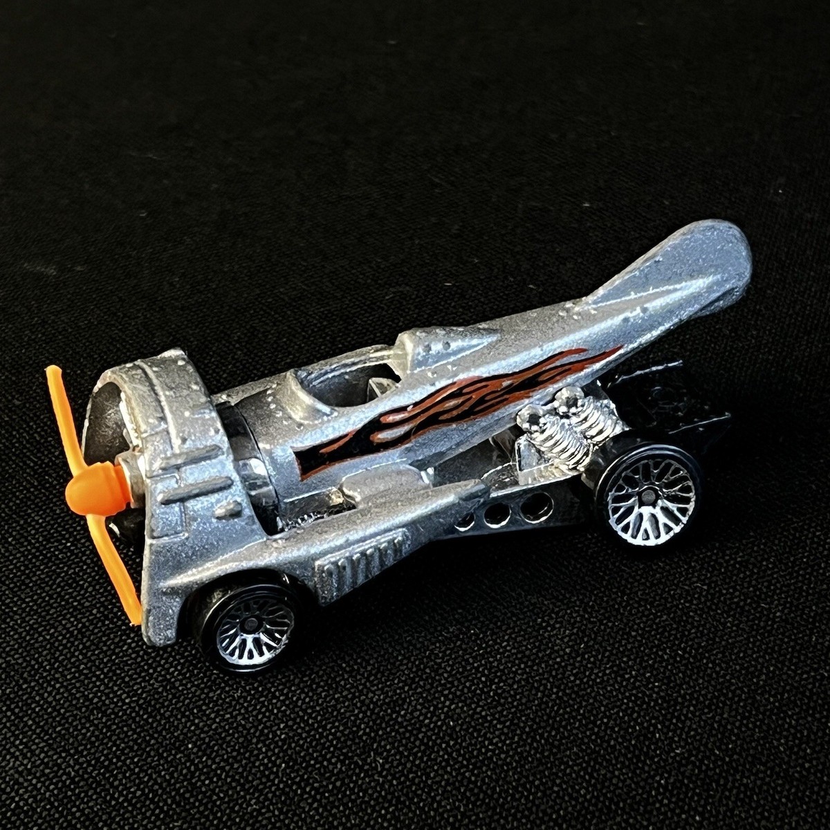 Vintage Hot Wheels 1996 Dog Fighter Baron X Silver | eBay